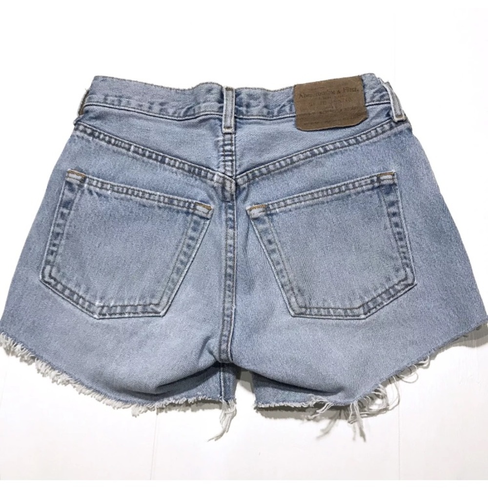 High Waisted Abercrombie & Fitch Denim Shorts 29W